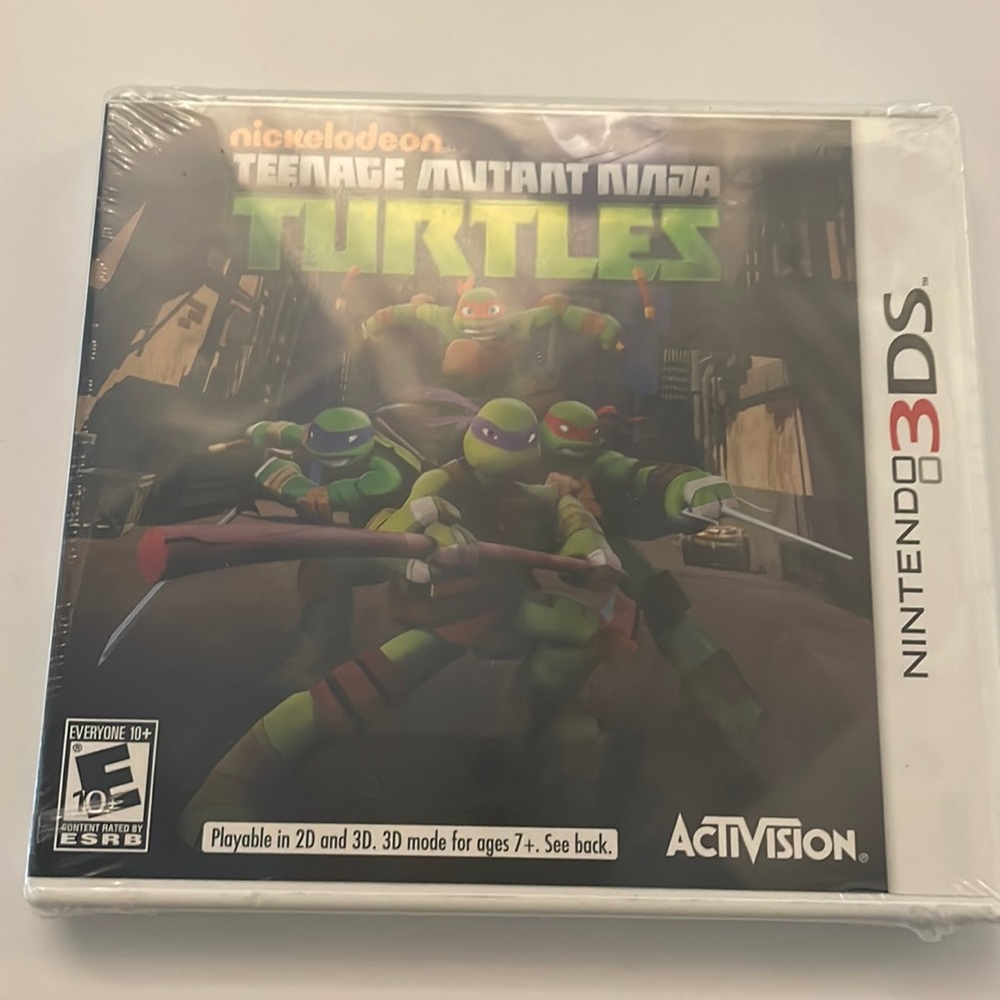 DS3 Teenage Mutabt Ninja turtles Nickelodeon version